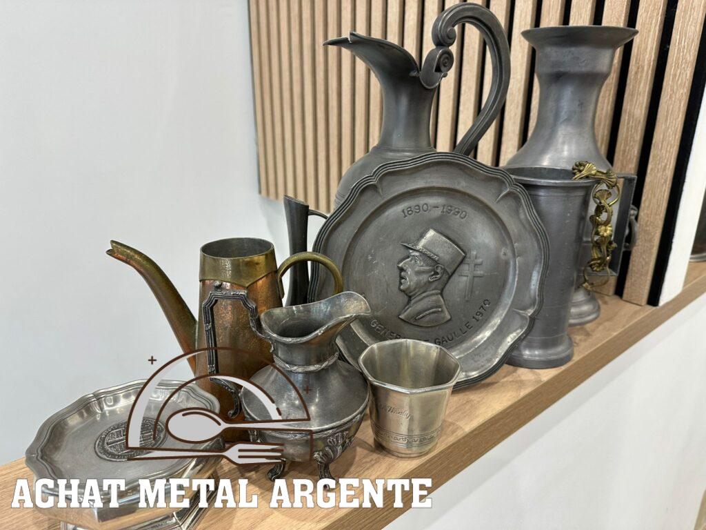 objet en etain ancien vaisselle etain poincon identification valeur